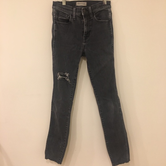 Madewell Denim - madwell highwausted black jeans